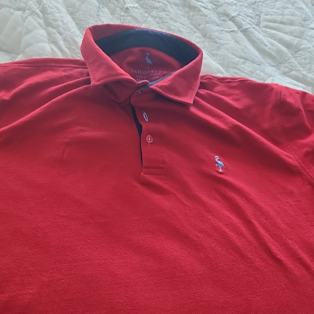 Tailorbyrd Classic Red Polo Shirt